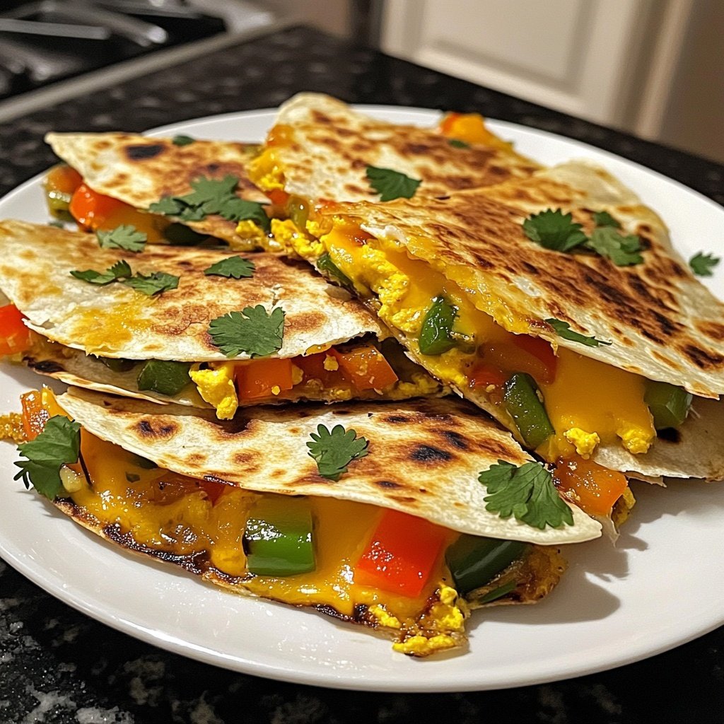 Fried Egg Quesadilla
