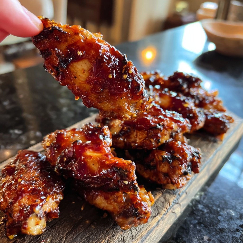 Honey Balsamic Chicken Wings
