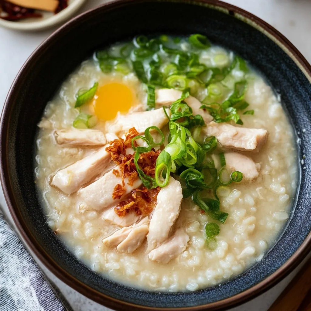 Easy 30-Minute Chinese Chicken Congee