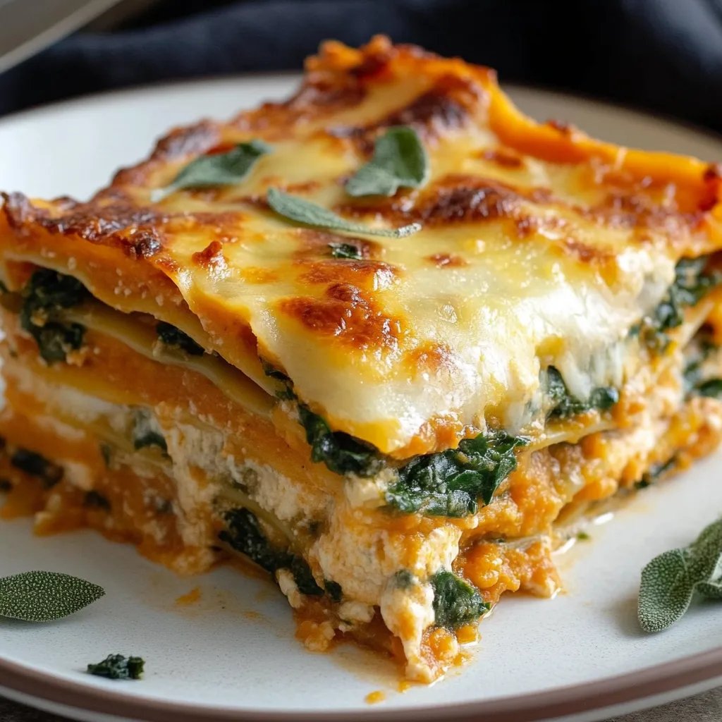 Butternut Squash and Spinach Lasagna: An Amazing Ultimate Recipe