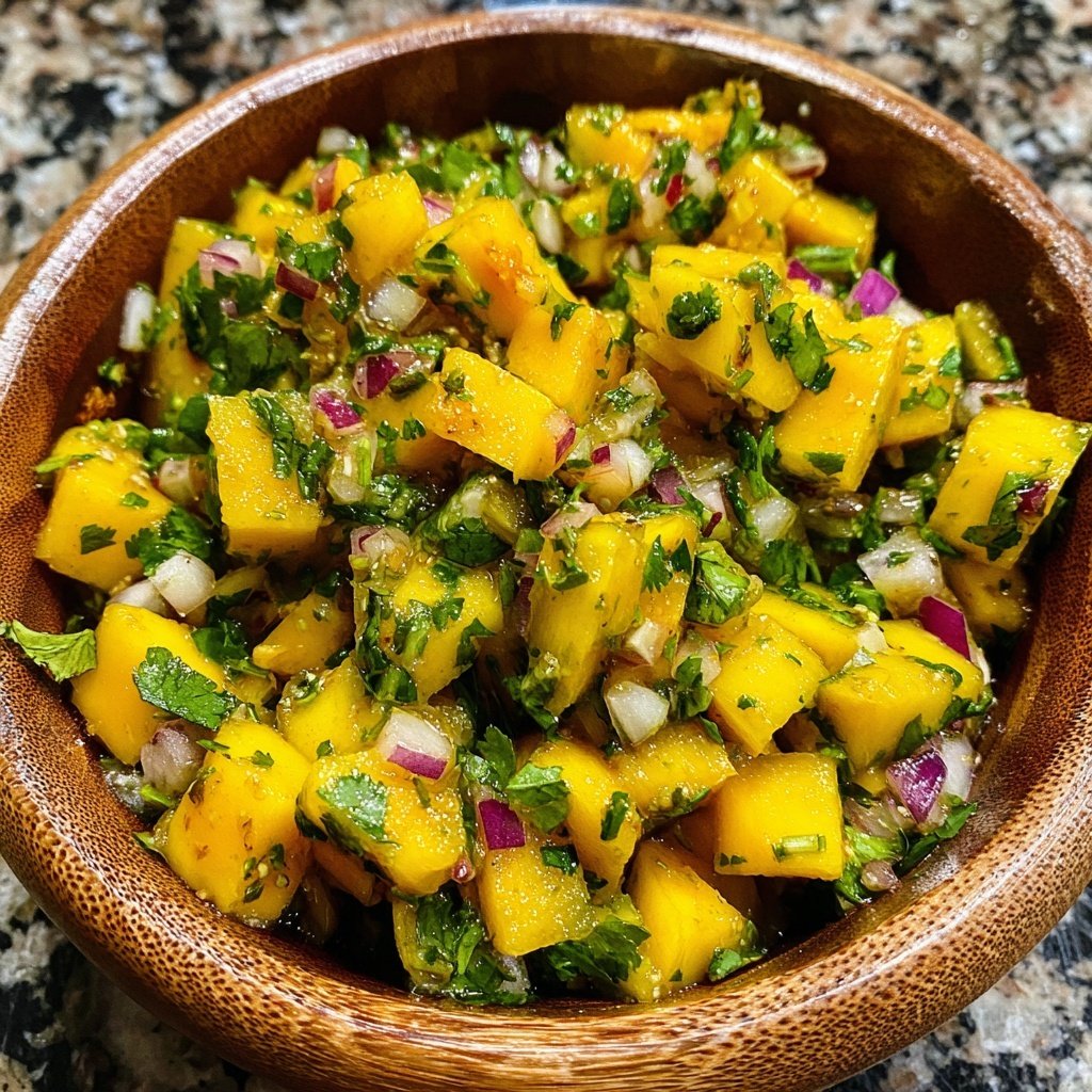 Easy Mango Salsa