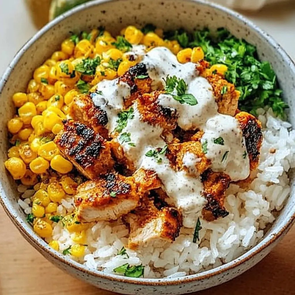 Easy Street Corn Chicken Rice Bowl: An Incredible 7-Step Recipe