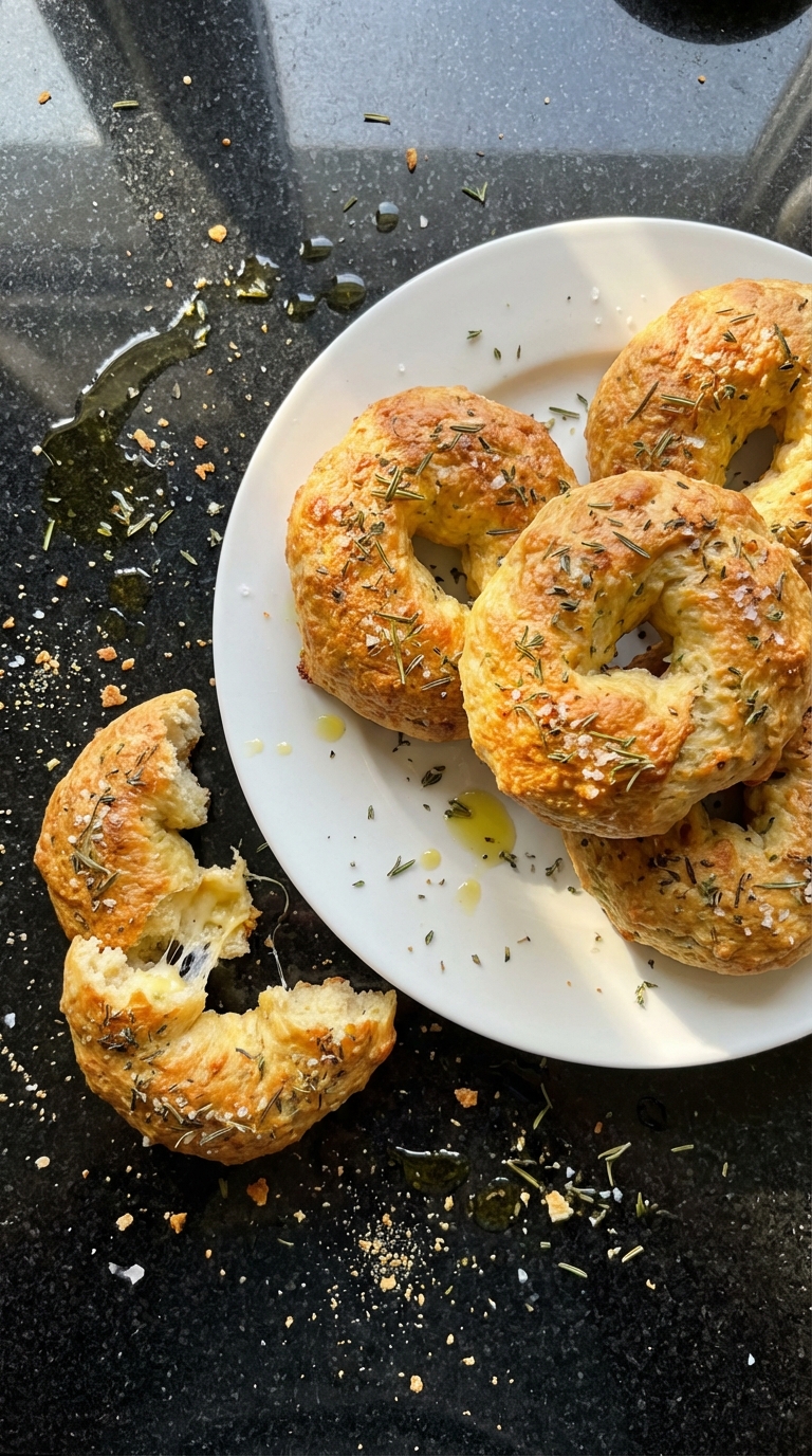Savory Herb Cottage Bagels