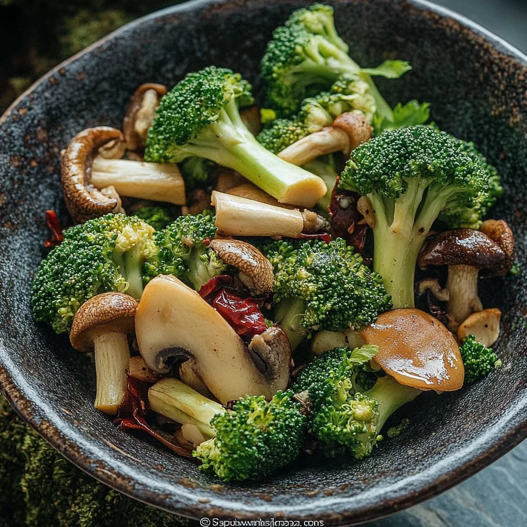 Broccoli and Mushroom Stir-Fry: An Incredible 7-Minute Recipe