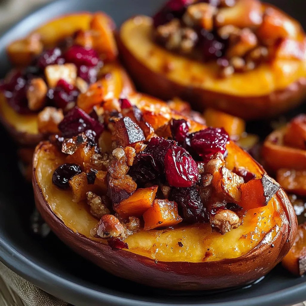 Cranberry Apple Twice-Baked Sweet Potatoes: An Incredible Ultimate Recipe