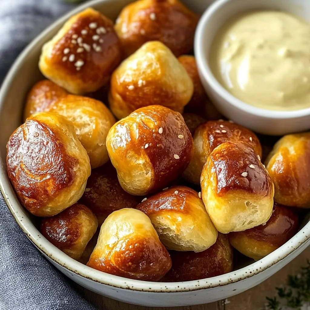 The Best Buttery Soft Pretzel Bites