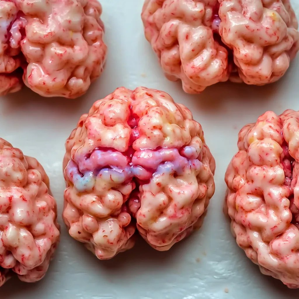 Marshmallow Rice Krispies Halloween Brains: An Incredible Amazing Treat