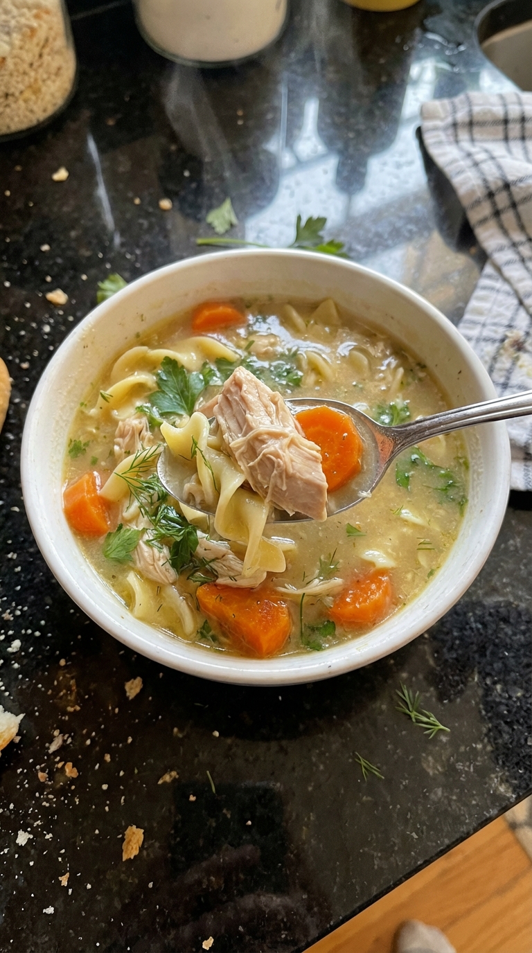 Hearty Chicken Noodle Soup