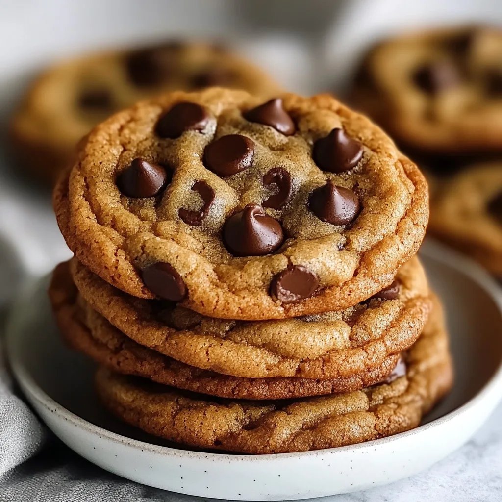 Brown Butter Pumpkin Chocolate Chip Cookies