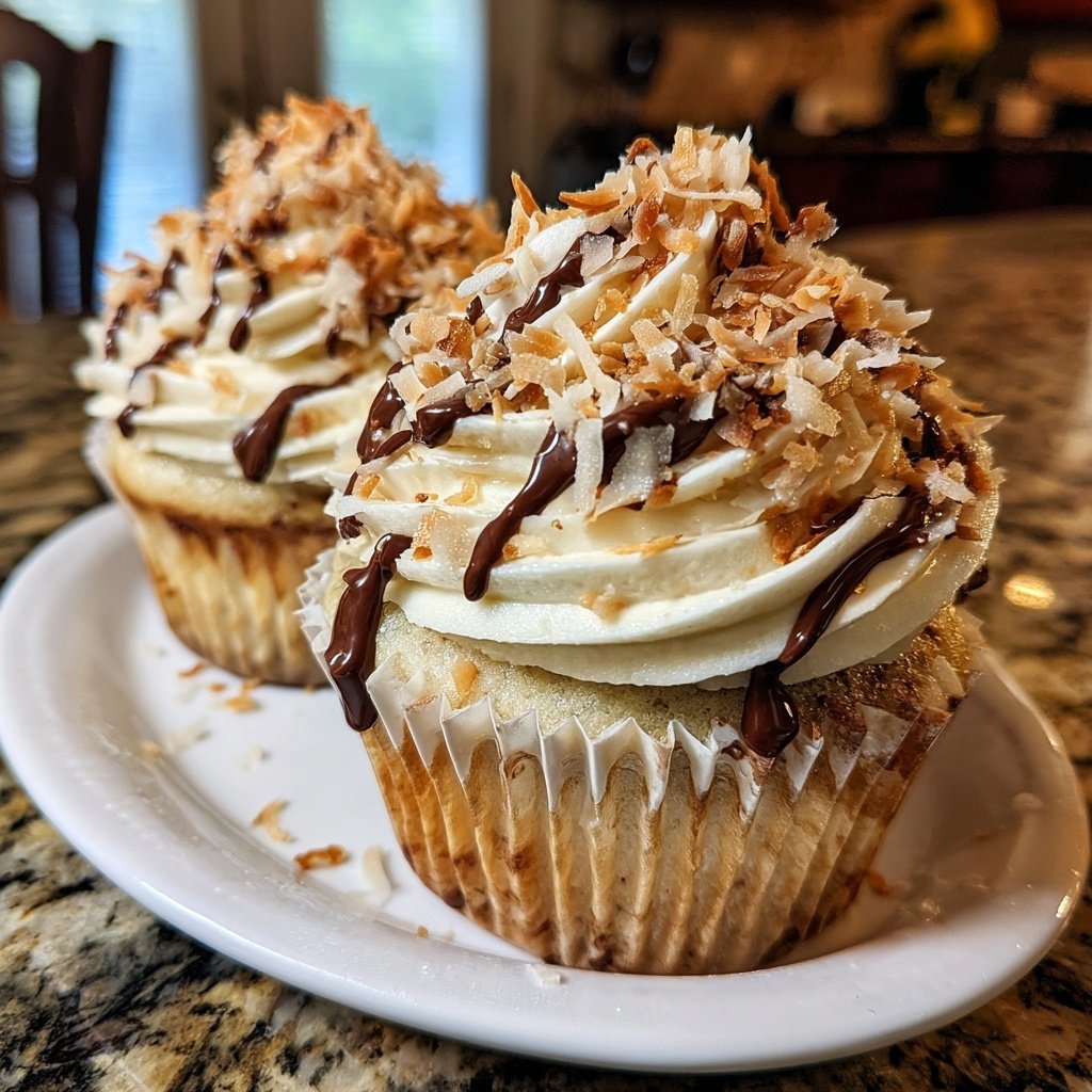 Almond Joy Cupcake Parody