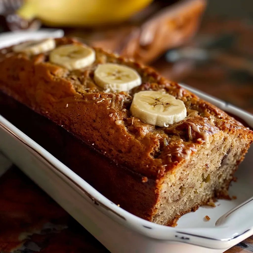Easiest, Moist Homemade Banana Bread Recipe