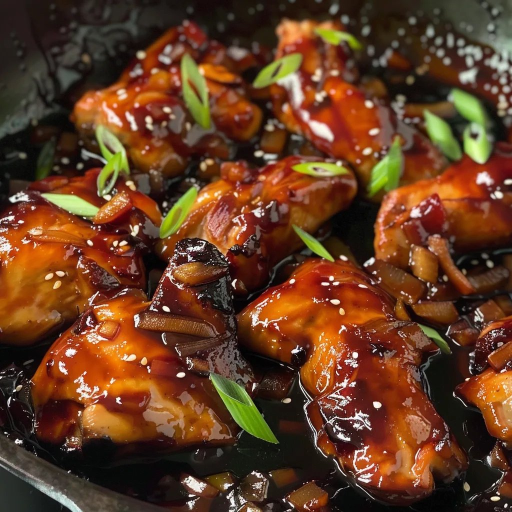 5-Ingredient Easy Bourbon Chicken Recipe