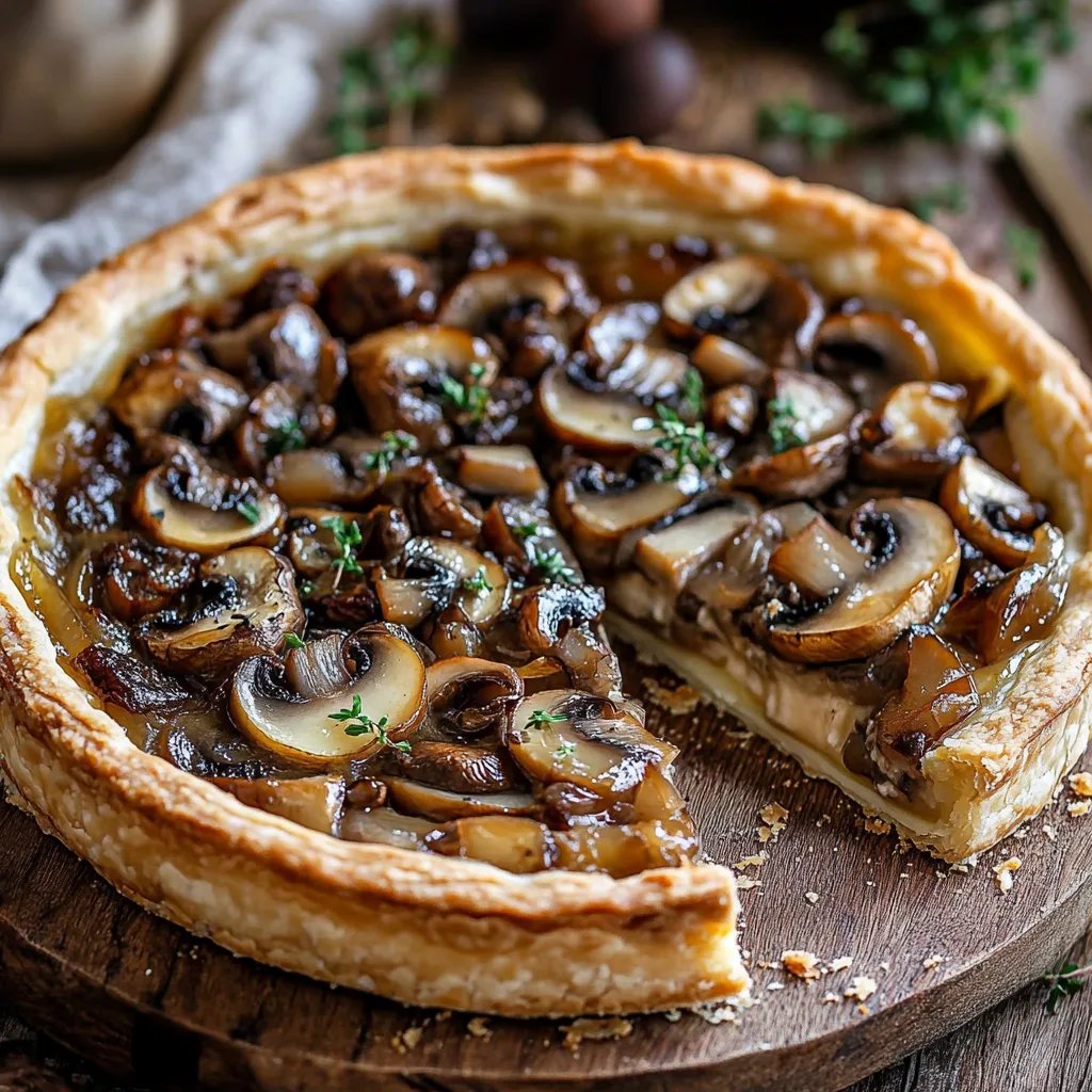 French Onion Mushroom Tart: An Incredible Ultimate Recipe