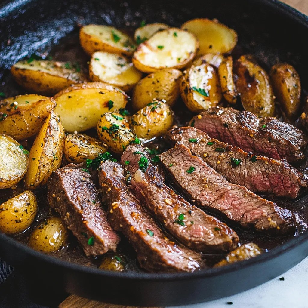 Garlic Butter Steak and Potatoes Skillet: An Amazing Ultimate Recipe