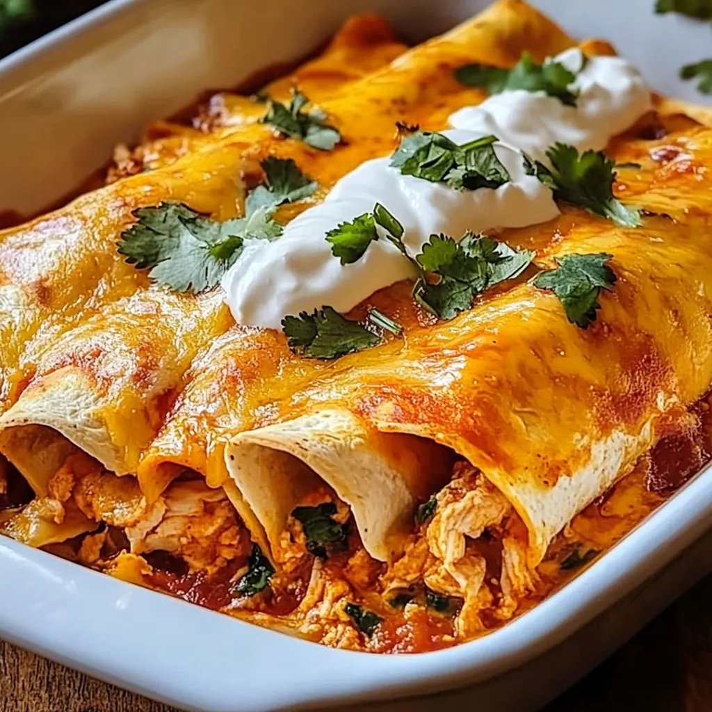 Homemade Easy Chicken Enchiladas: An Amazing Ultimate Recipe