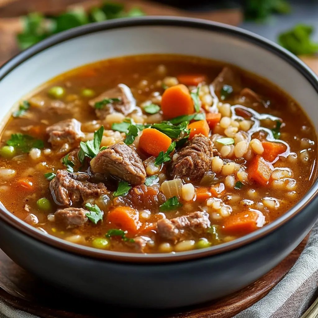 Pioneer Woman Beef Barley Soup: An Amazing Ultimate Recipe You Need