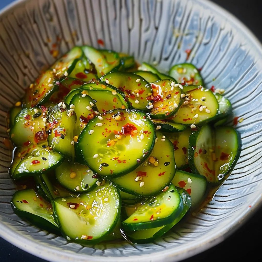 Easy Asian Cucumber Salad