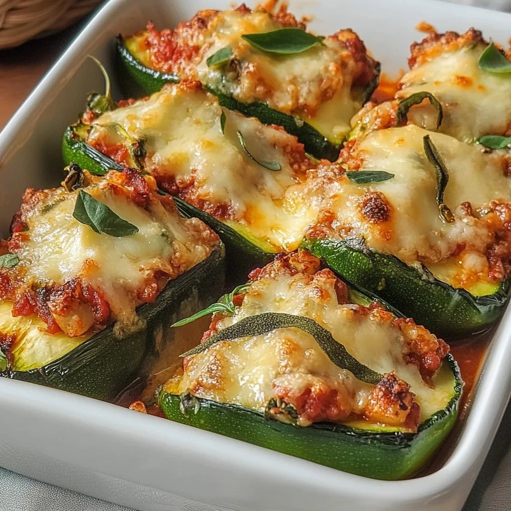 Easy Stuffed Zucchini: An Incredible 5-Ingredient Recipe