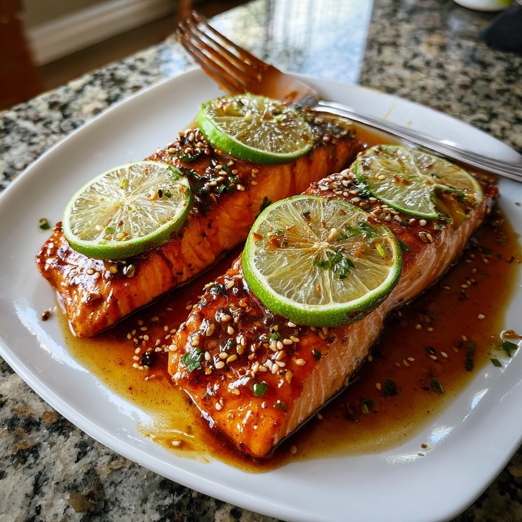Sweet and Spicy Salmon Marinade