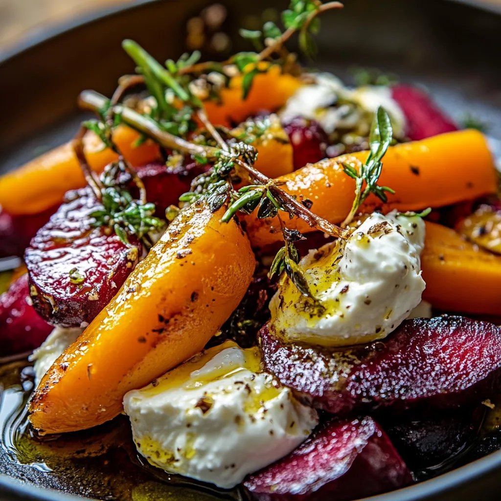 Roasted Beets and Carrots Salad with Burrata: An Amazing Ultimate Recipe to Enjoy