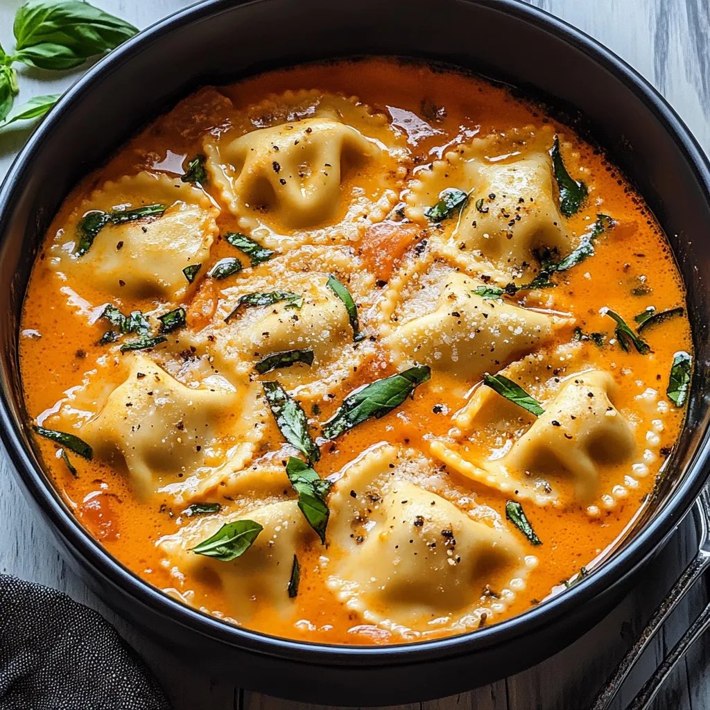 Creamy Tuscan Ravioli Soup: An Incredible Ultimate Recipe