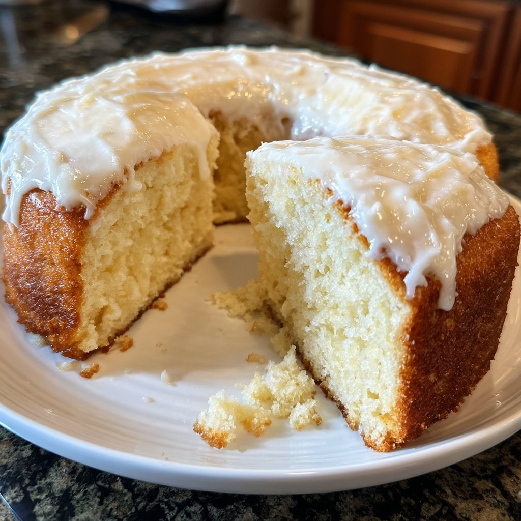 Fluffy Vanilla Cake Dairy Free