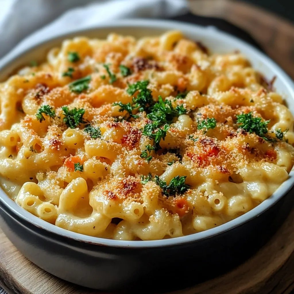 One Pot Veggie Mac and Cheese