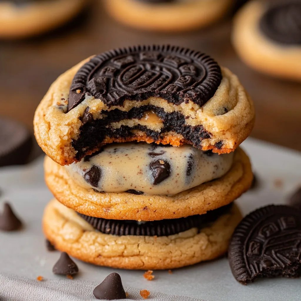Halloween Oreo Stuffed Chocolate Chip Cookies: The Ultimate Recipe You Must Try