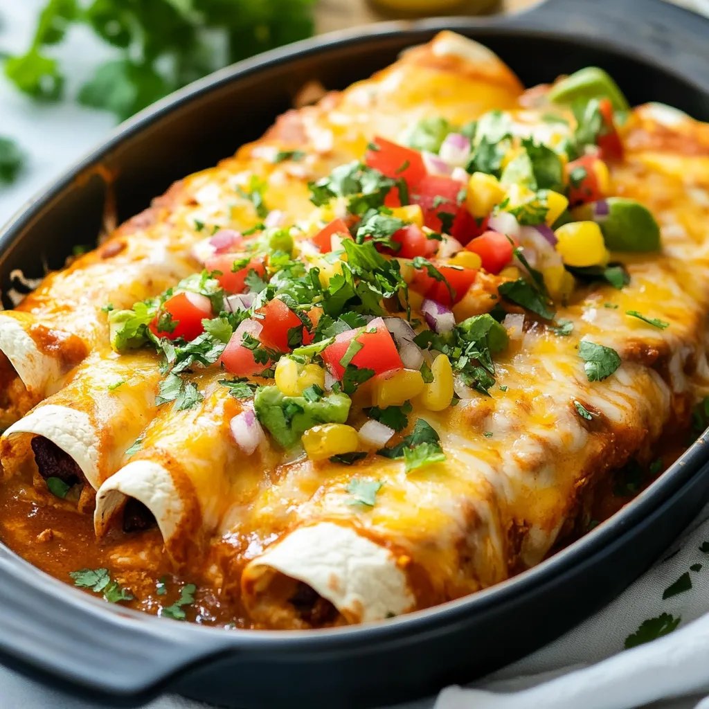 Homemade Chicken Enchiladas: An Amazing Ultimate Recipe