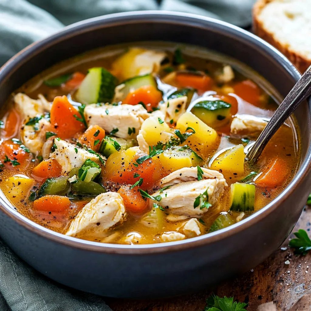 Chicken Vegetable Soup: An Amazing Ultimate Recipe for Comfort