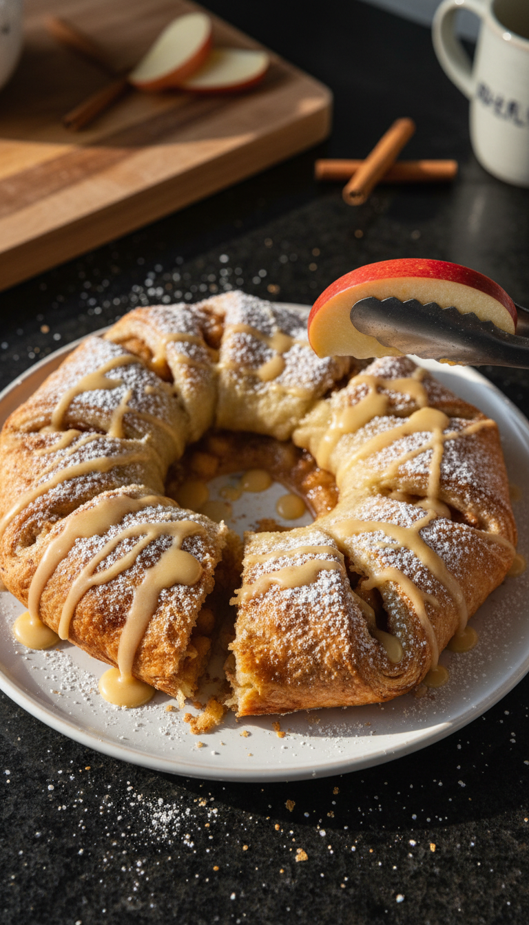 Apple Cinnamon Vanilla Strudel