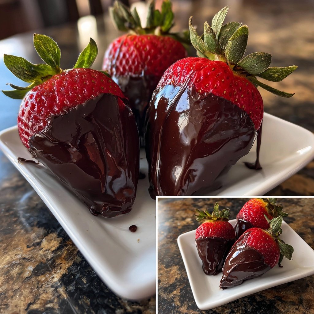 Decadent Chocolate Dipped Strawberries