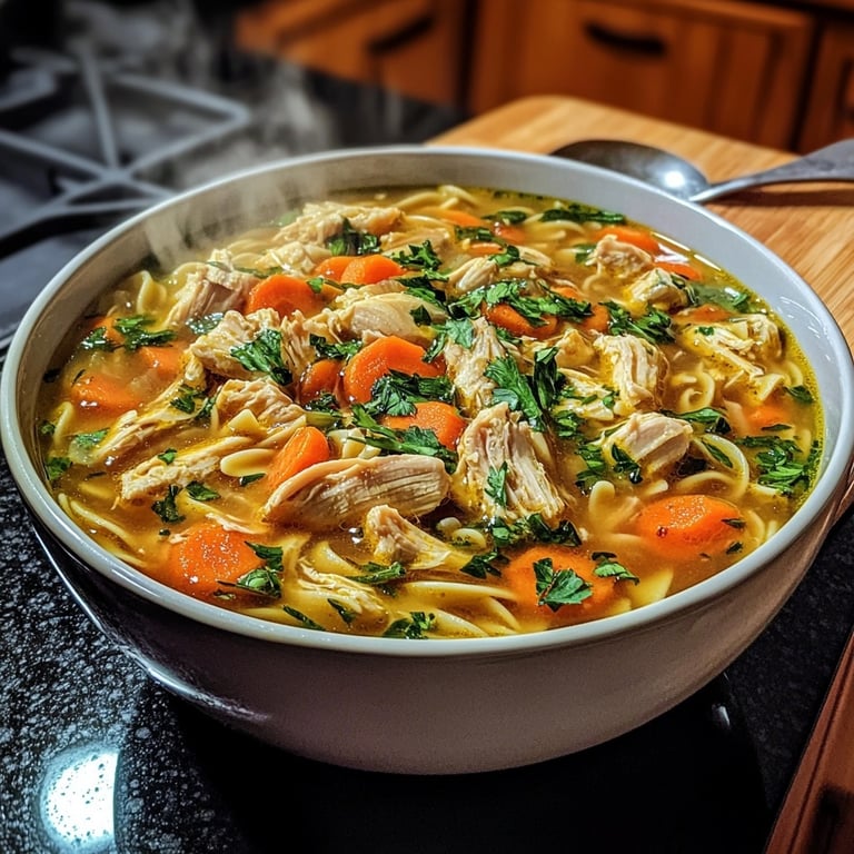 Ultimate Healing Chicken Noodle Soup