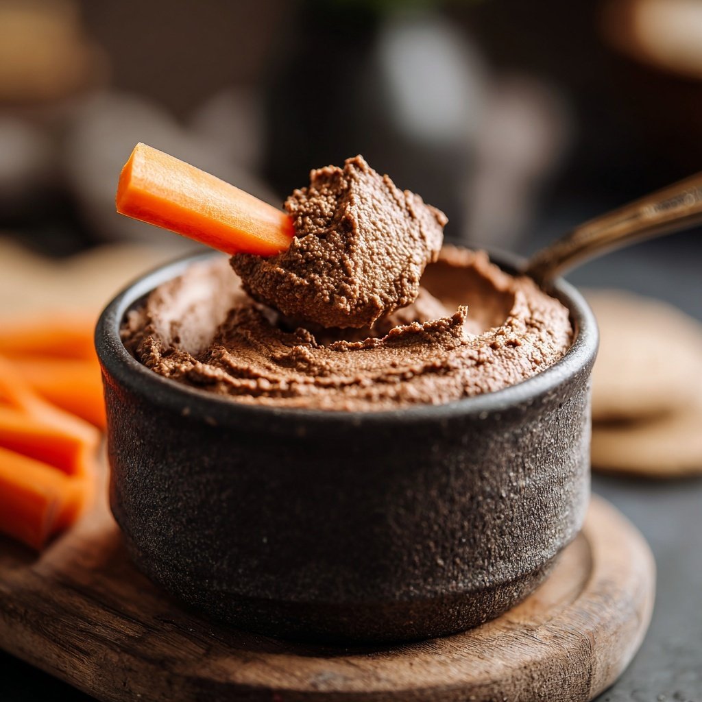 Chocolate Hummus Chickpea Dip