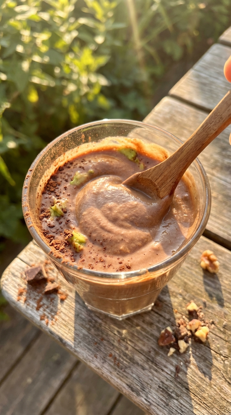 Chocolate Avocado Smoothie Bliss