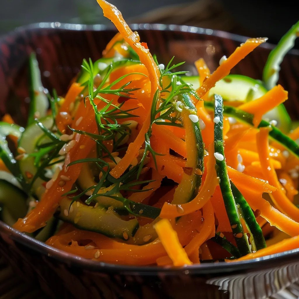 Cucumber Carrot Salad