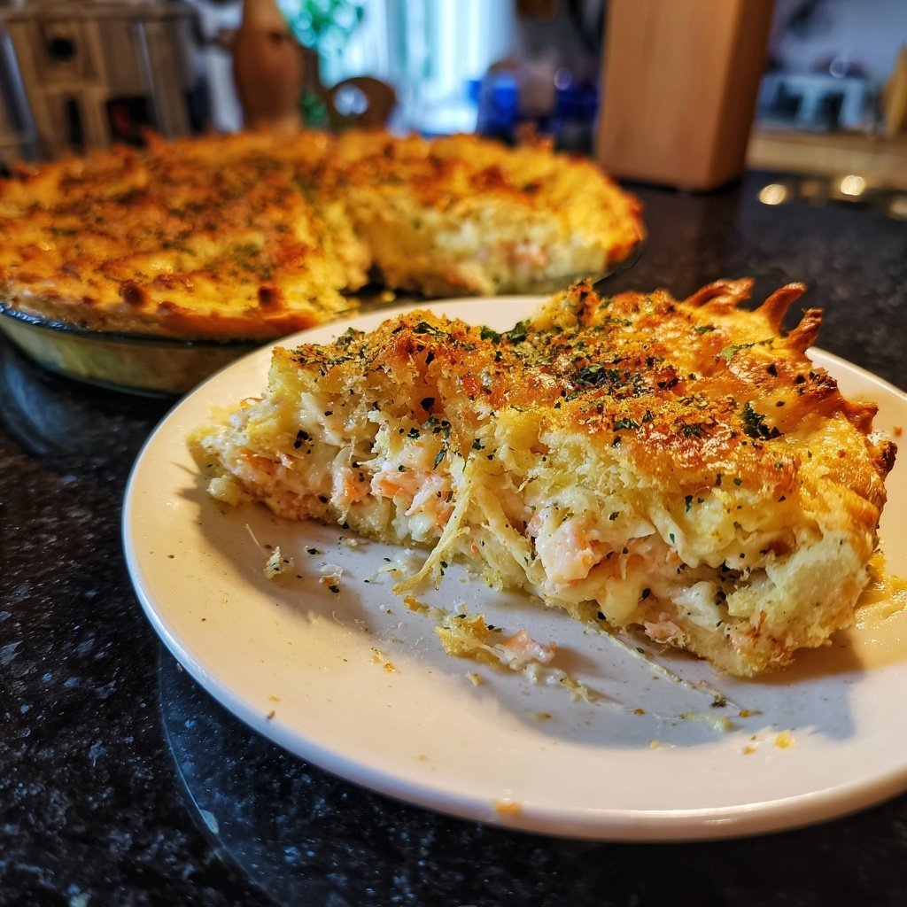 Fish Pie with Creamy Seafood Filling