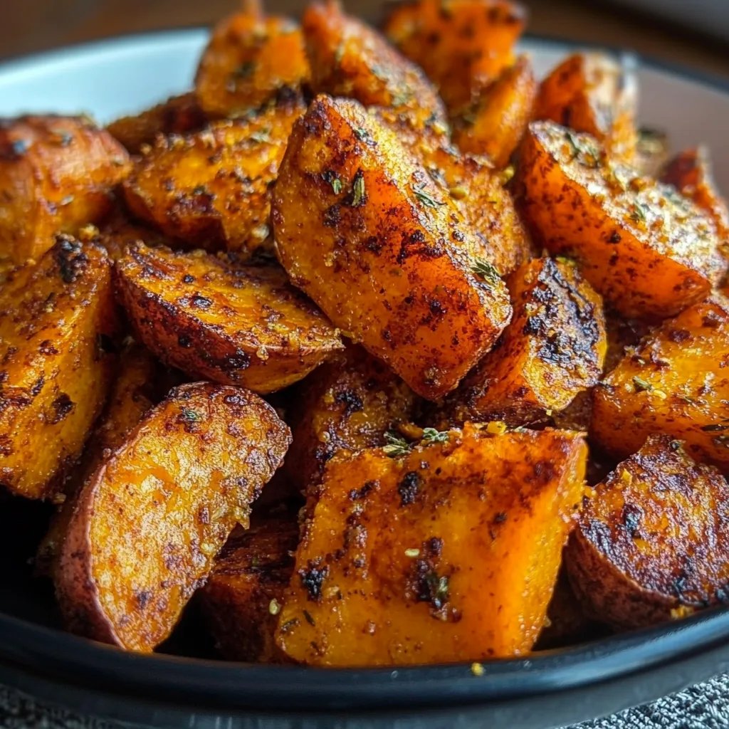 Crispy Air Fryer Sweet Potatoes
