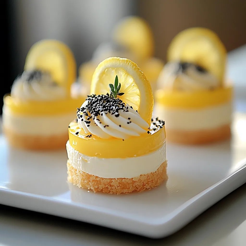 Mini Lemon Cheesecakes: An Incredible Ultimate Recipe for 12