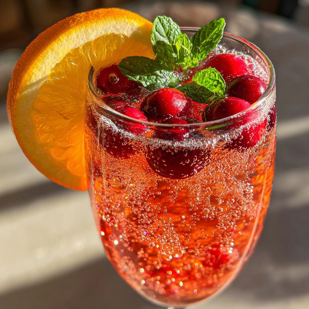 Cranberry Mimosa
