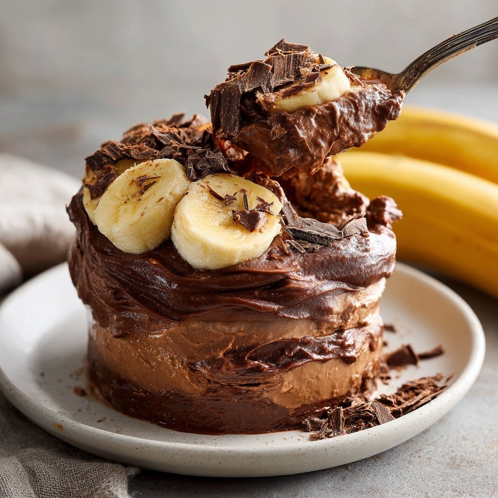 Chocolate Avocado Banana Pudding