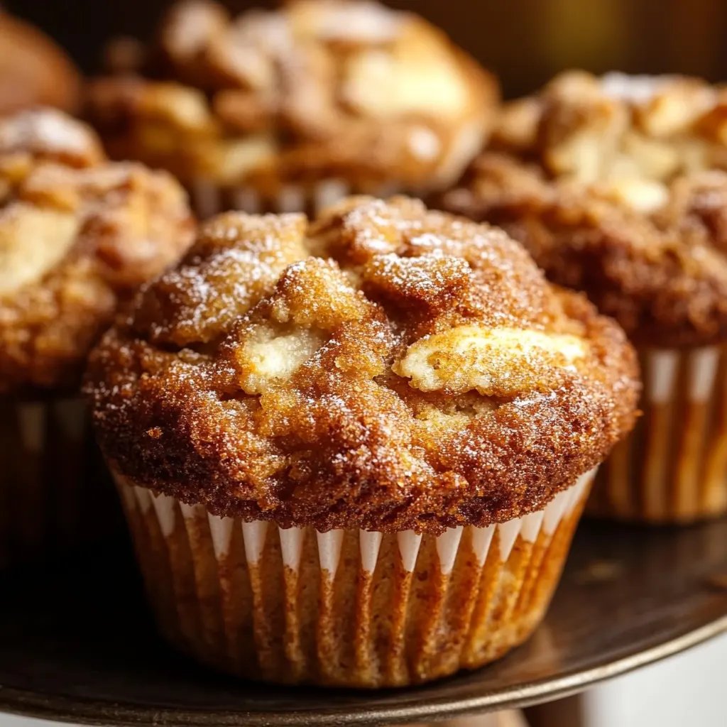 Cinnamon Banana Bread Muffins