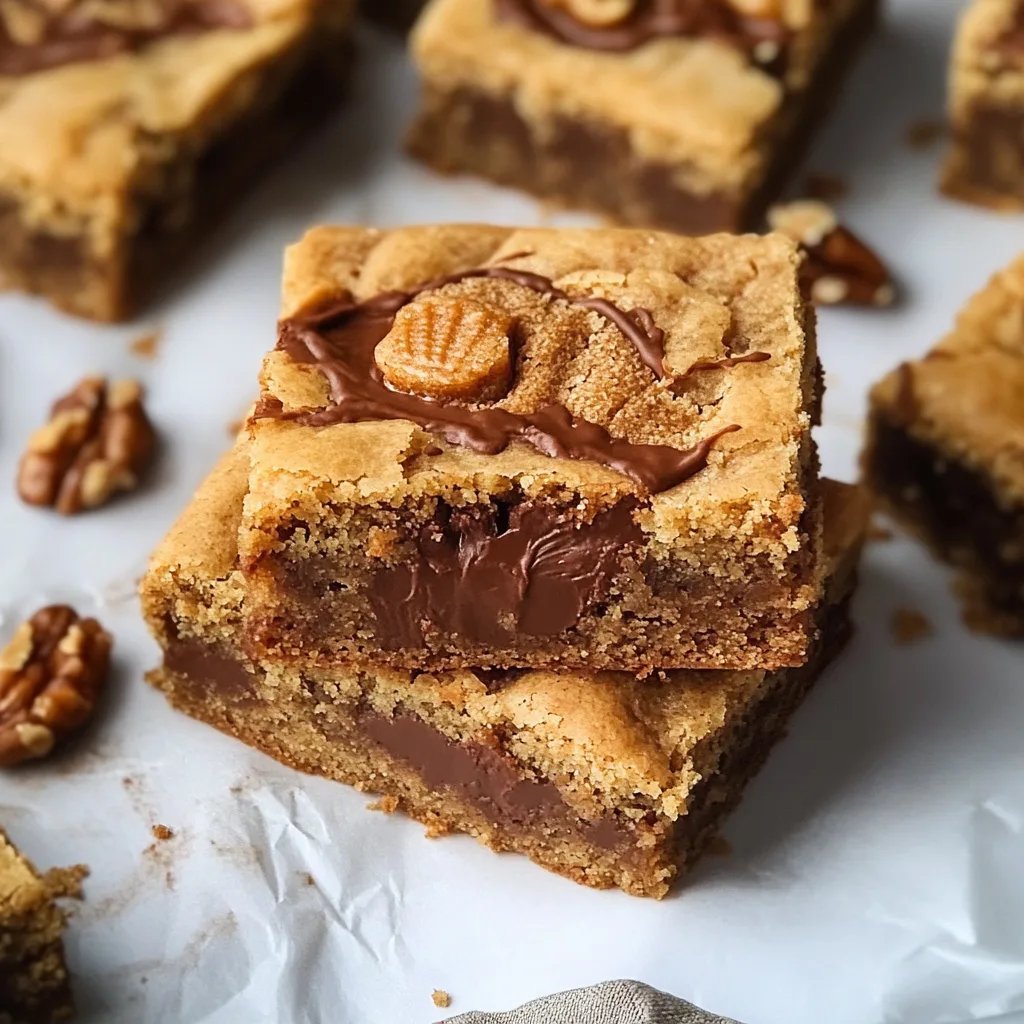 Biscoff Blondies